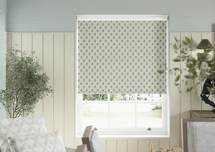 Pensford, Sebby Raffs Blue - Roller Blind - Image 3